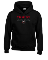 Tri Valley HS Football Design - Youth Hoodie