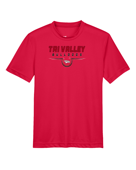 Tri Valley HS Football Design - Youth Performance Shirt