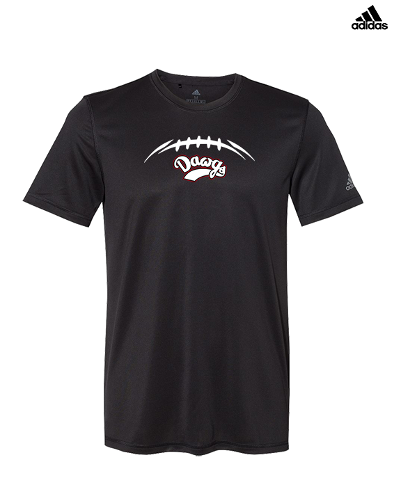 Tri Valley HS Football Laces - Mens Adidas Performance Shirt
