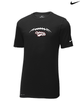 Tri Valley HS Football Laces - Mens Nike Cotton Poly Tee
