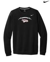Tri Valley HS Football Laces - Mens Nike Crewneck