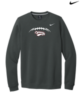 Tri Valley HS Football Laces - Mens Nike Crewneck