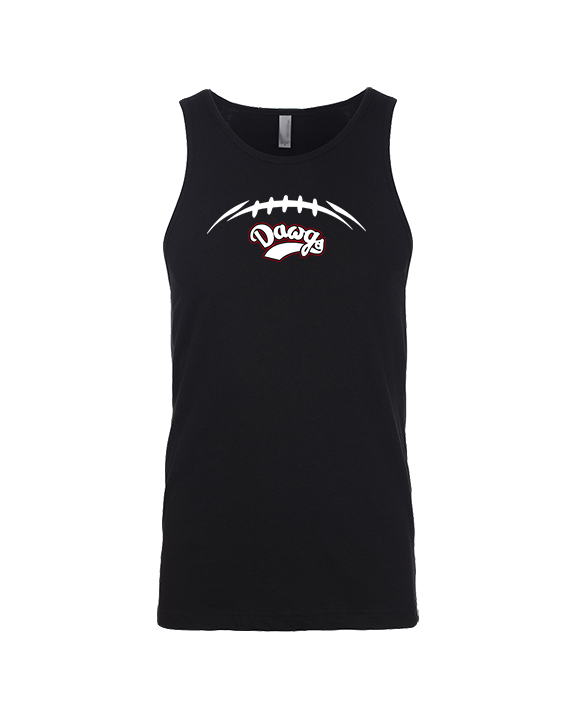 Tri Valley HS Football Laces - Tank Top