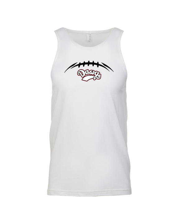 Tri Valley HS Football Laces - Tank Top