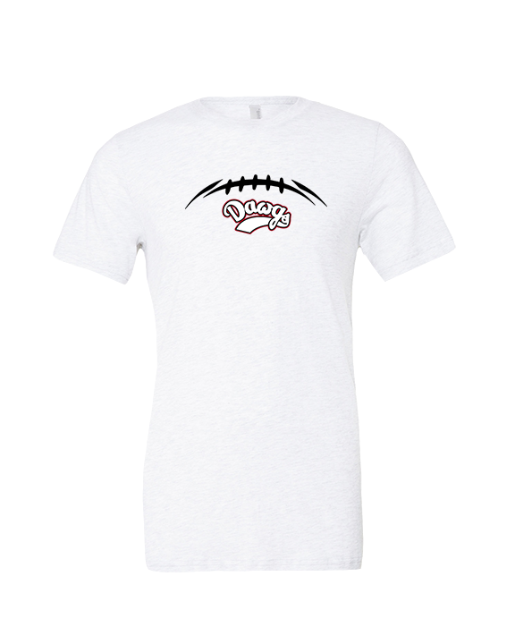 Tri Valley HS Football Laces - Tri-Blend Shirt