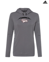 Tri Valley HS Football Laces - Womens Adidas Hoodie