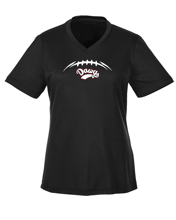 Tri Valley HS Football Laces - Womens Performance Shirt