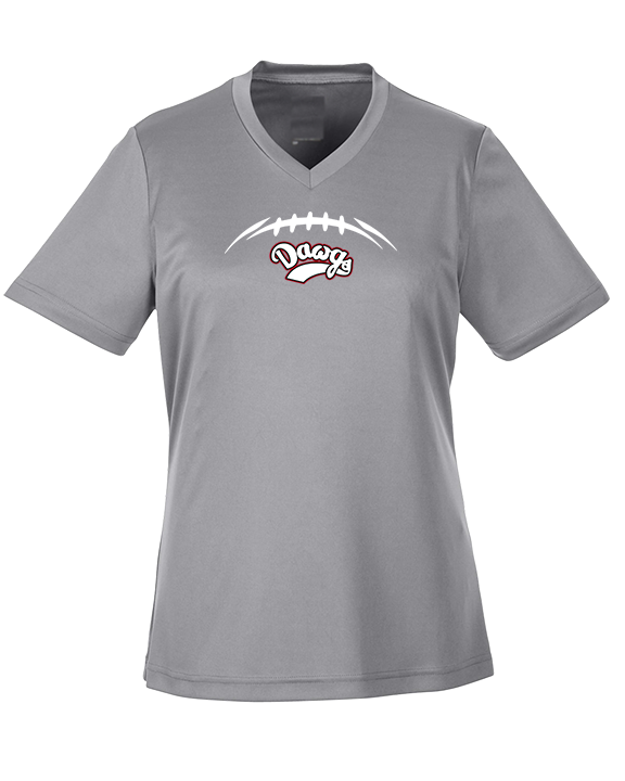Tri Valley HS Football Laces - Womens Performance Shirt