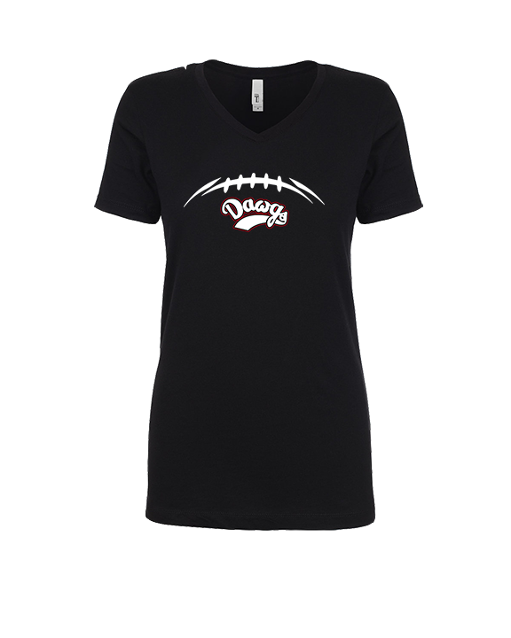 Tri Valley HS Football Laces - Womens Vneck