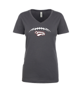 Tri Valley HS Football Laces - Womens Vneck