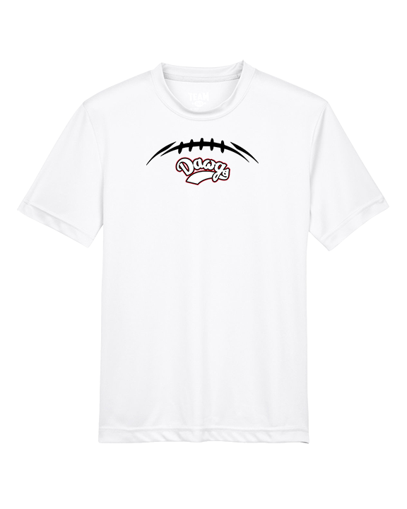 Tri Valley HS Football Laces - Youth Performance Shirt