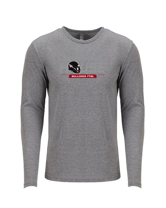 Tri Valley HS Football NIOH - Tri-Blend Long Sleeve
