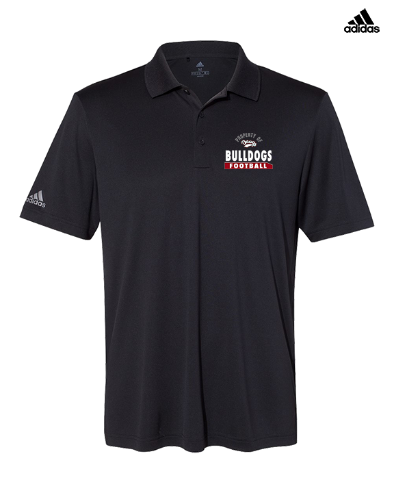 Tri Valley HS Football Property - Mens Adidas Polo