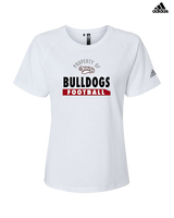 Tri Valley HS Football Property - Womens Adidas Performance Shirt