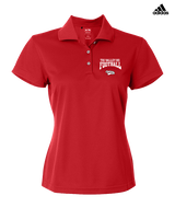 Tri Valley HS Football School Football - Adidas Womens Polo