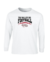 Tri Valley HS Football School Football - Cotton Longsleeve