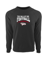 Tri Valley HS Football School Football - Crewneck Sweatshirt