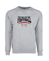 Tri Valley HS Football School Football - Crewneck Sweatshirt