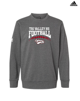 Tri Valley HS Football School Football - Mens Adidas Crewneck