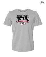 Tri Valley HS Football School Football - Mens Adidas Performance Shirt