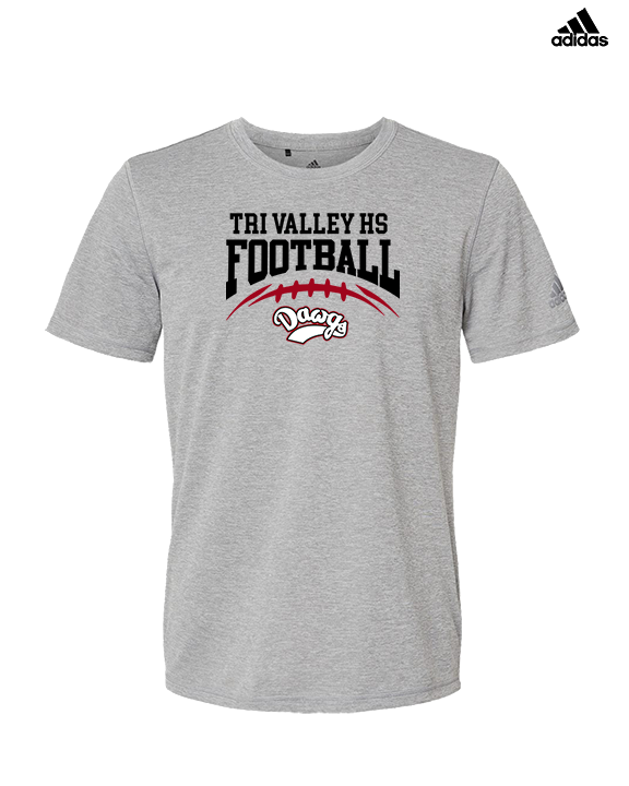 Tri Valley HS Football School Football - Mens Adidas Performance Shirt