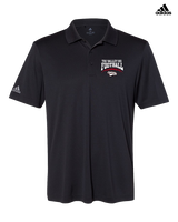 Tri Valley HS Football School Football - Mens Adidas Polo