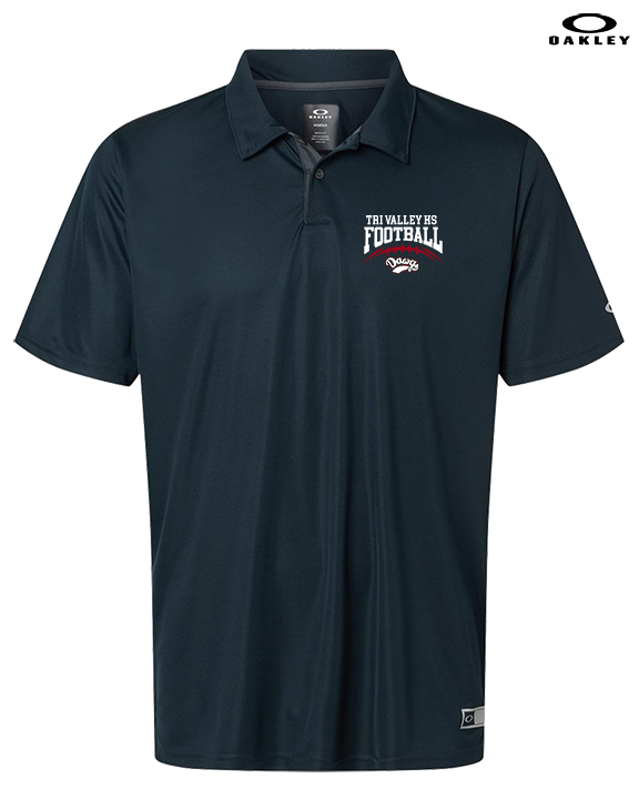 Tri Valley HS Football School Football - Mens Oakley Polo
