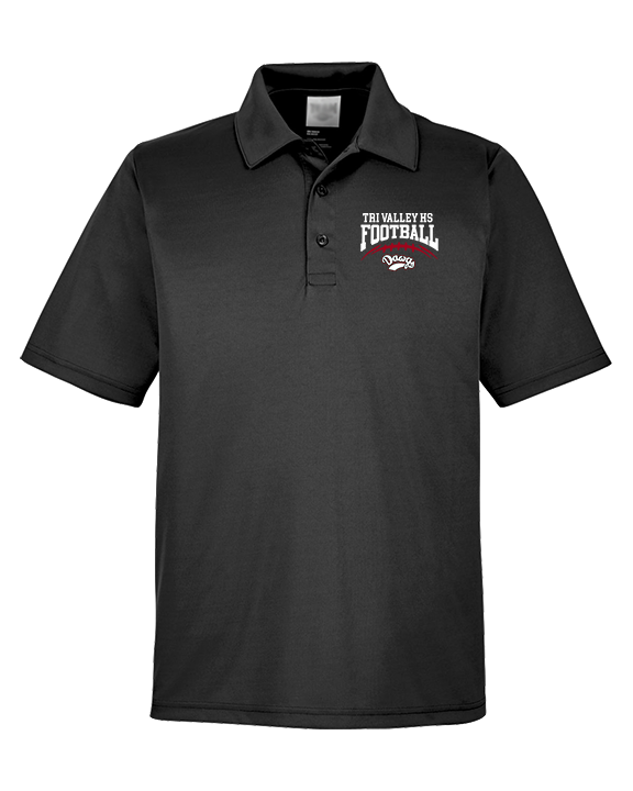 Tri Valley HS Football School Football - Mens Polo
