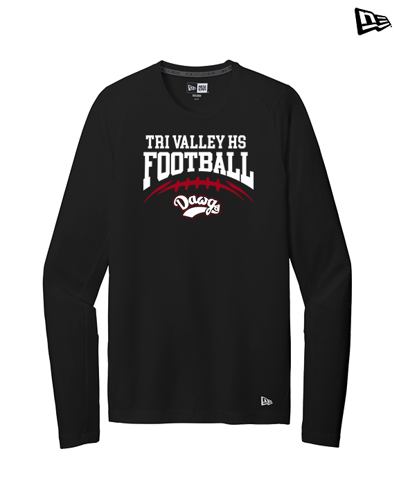 Tri Valley HS Football School Football - New Era Performance Long Sleeve
