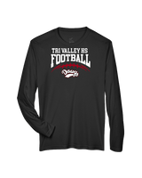 Tri Valley HS Football School Football - Performance Longsleeve