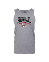 Tri Valley HS Football School Football - Tank Top