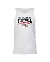 Tri Valley HS Football School Football - Tank Top