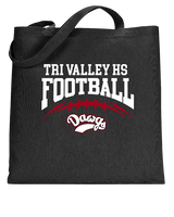 Tri Valley HS Football School Football - Tote