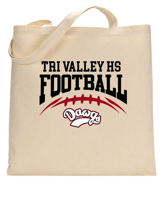 Tri Valley HS Football School Football - Tote