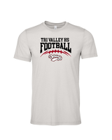 Tri Valley HS Football School Football - Tri-Blend Shirt