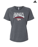 Tri Valley HS Football School Football - Womens Adidas Performance Shirt