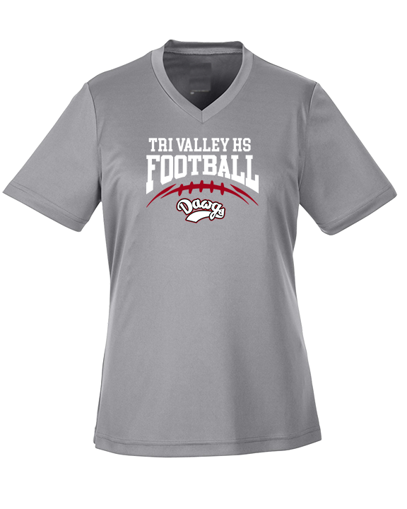 Tri Valley HS Football School Football - Womens Performance Shirt