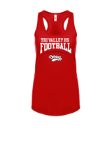 Tri Valley HS Football School Football - Womens Tank Top