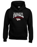 Tri Valley HS Football School Football - Youth Hoodie