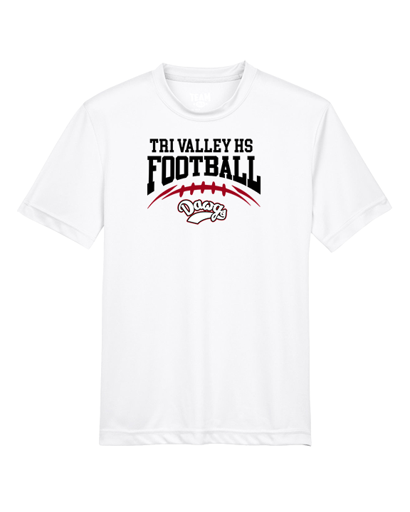 Tri Valley HS Football School Football - Youth Performance Shirt