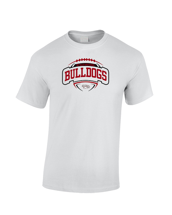 Tri Valley HS Football Toss - Cotton T-Shirt