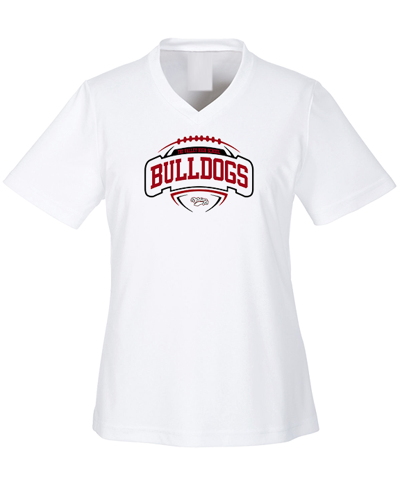 Tri Valley HS Football Toss - Womens Performance Shirt