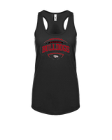 Tri Valley HS Football Toss - Womens Tank Top