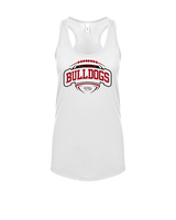 Tri Valley HS Football Toss - Womens Tank Top
