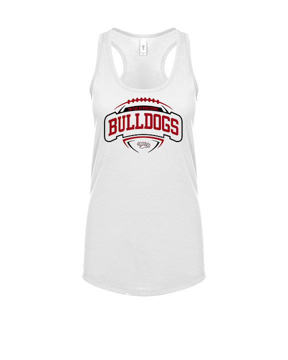 Tri Valley HS Football Toss - Womens Tank Top