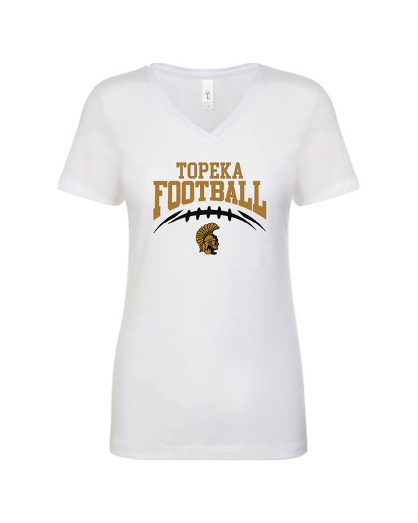 Topeka HS Football School Football - Women’s V-Neck