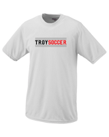 Troy HS Wordmark Lines - Performance T-Shirt