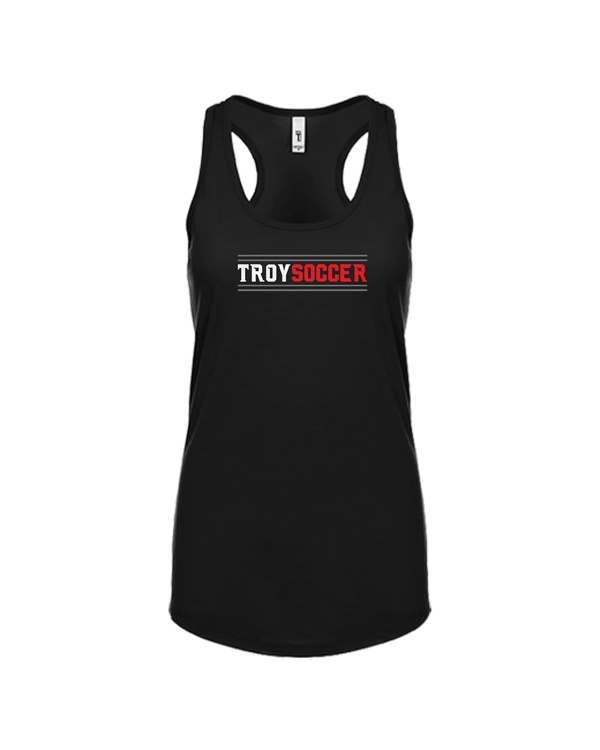 Troy HS Wordmark Lines - Women’s Tank Top