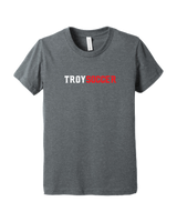Troy HS Wordmark Only - Youth T-Shirt