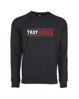 Troy HS Wordmark Lines - Crewneck Sweatshirt